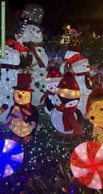 Christmas Light display at 44 Lindsay Pryor Street, Wright