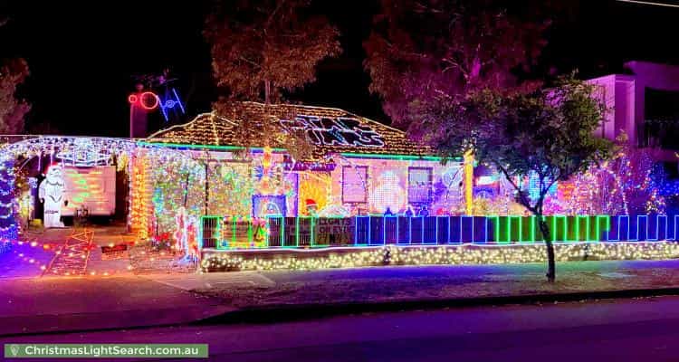Christmas Light display at 30 Gardiner Avenue, Warradale