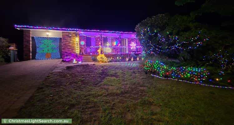 Christmas Light display at 12 Evison Close, Cambewarra Village