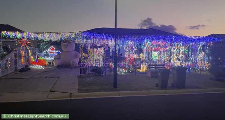 Christmas Light display at 22 Amberley Drive, Pakenham