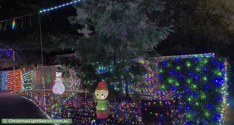 Christmas Light display at 35 Hutton Avenue, Ferntree Gully