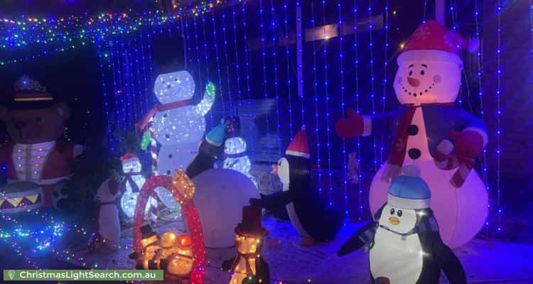 Christmas Light display at 45 Doonside Crescent, Blacktown