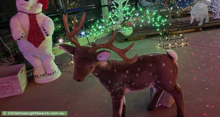 Christmas Light display at 6 Rollings Close, Rosebud