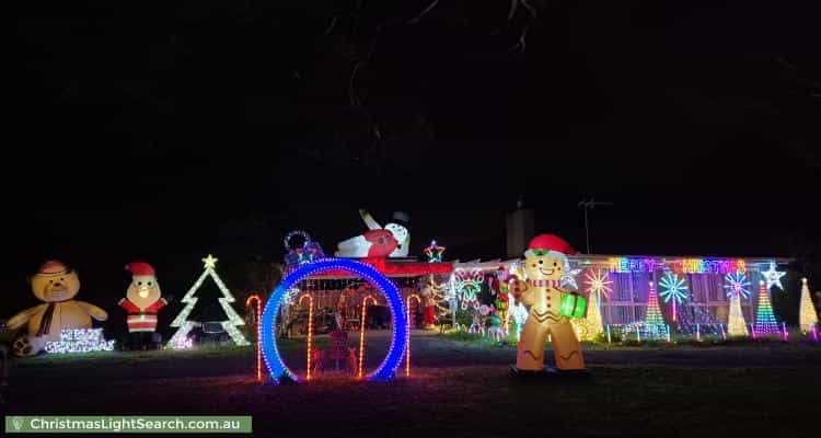 Christmas Light display at 31 Collison Road, Cranbourne East