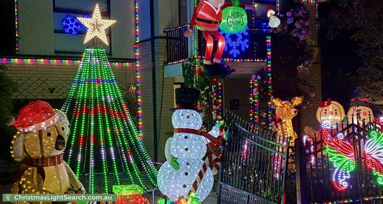 Christmas Light display at 2 Goodman Avenue, Kalkallo