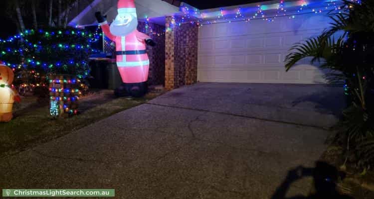 Christmas Light display at 104 James Josey Avenue, Springfield Lakes