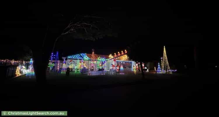 Christmas Light display at 20 Hermitage Crescent, Thornlands