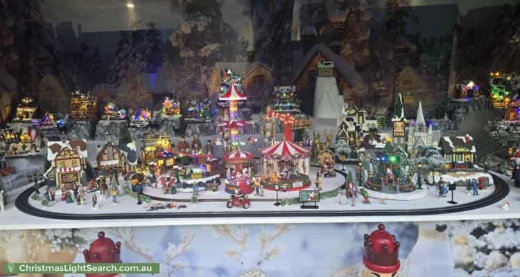 Christmas Light display at 225 Mount Annan Drive, Mount Annan