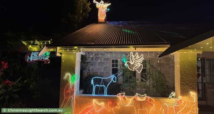 Christmas Light display at 15 Orchard Avenue, Everard Park