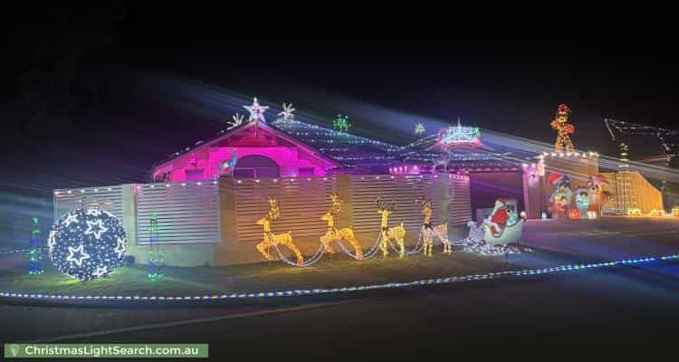 Christmas Light display at 9 Atanasoff Road, Tapping