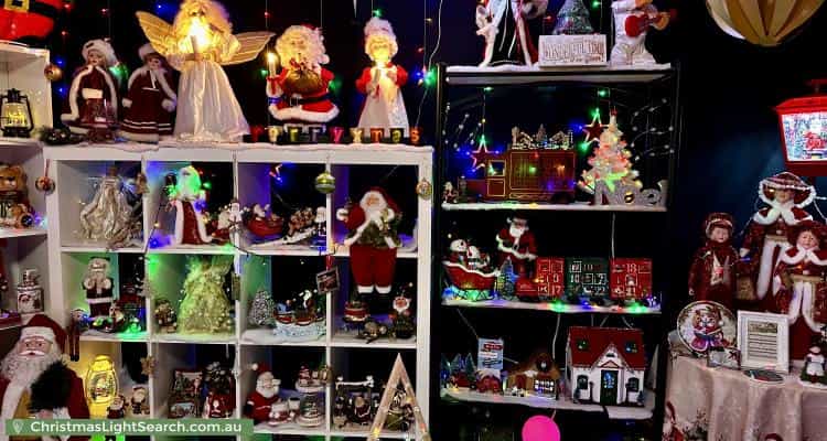 Christmas Light display at 22 Heysen Parade, Hayborough