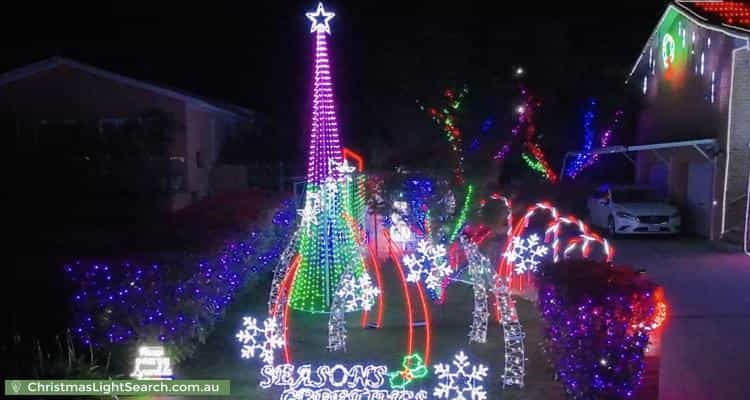 Christmas Light display at 53 Bindar Crescent, Bundanoon