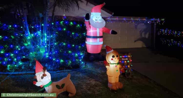 Christmas Light display at 104 James Josey Avenue, Springfield Lakes