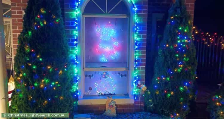 Christmas Light display at 43 Lanita Street, Delacombe