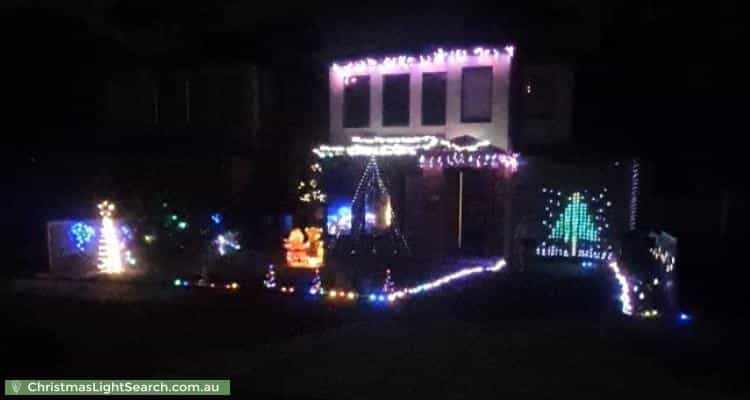 Christmas Light display at 45 Park Boulevard, Ferntree Gully