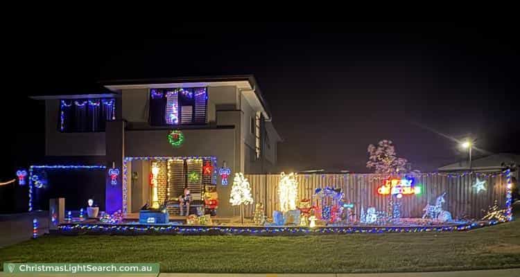 Christmas Light display at 11 Mackenroth Street, Collingwood Park
