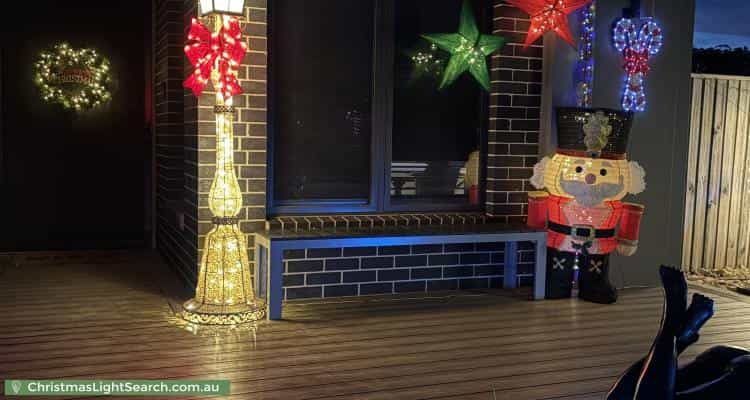 Christmas Light display at 11 Mackenroth Street, Collingwood Park