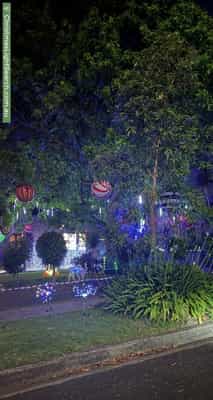 Christmas Light display at 5 Hiddleston Avenue, Box Hill South
