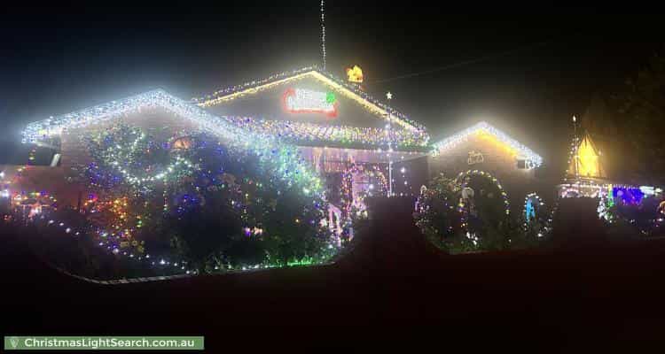 Christmas Light display at 35 Everingham Road, Altona Meadows