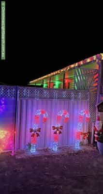 Christmas Light display at  Main South Road, Old Noarlunga