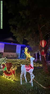 Christmas Light display at 5 Addingham Drive, Ellenbrook