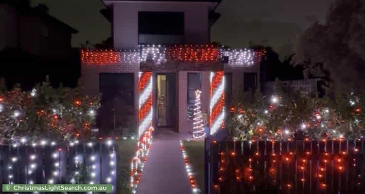 Christmas Light display at 59 Strathallan Road, Macleod