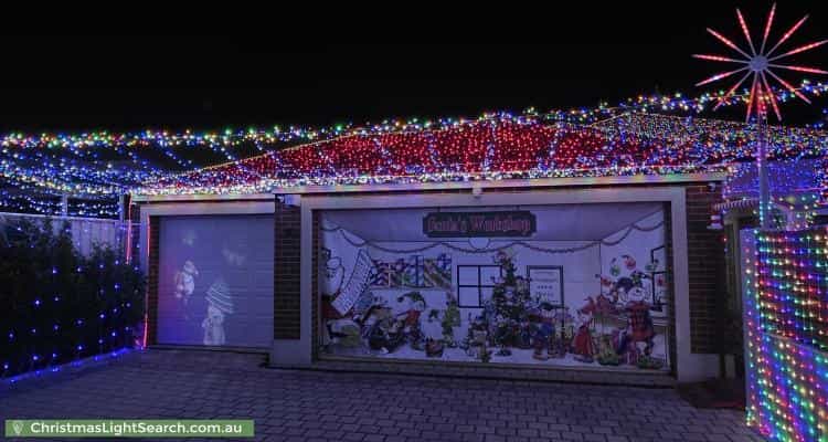 Christmas Light display at 32 Boboli Way, Pearsall