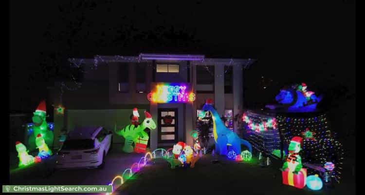 Christmas Light display at 100 Spurs Drive, Wellington Point