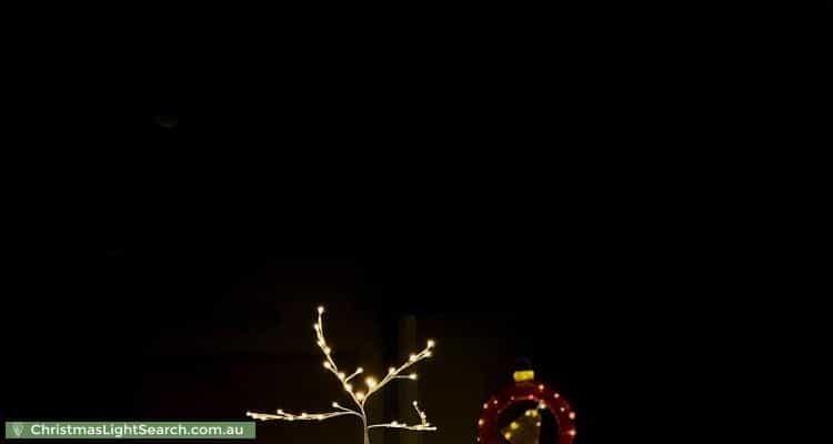 Christmas Light display at 37 Squires Avenue, Seaton