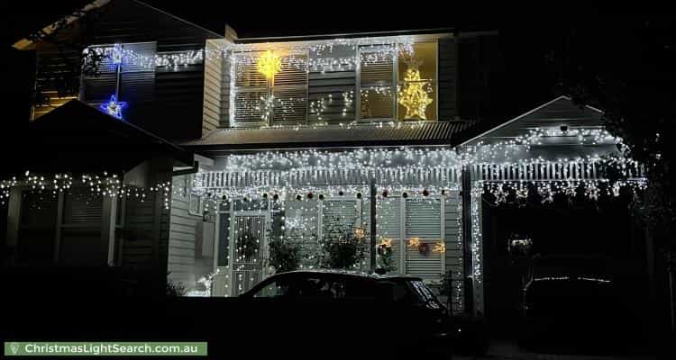 Christmas Light display at 64 Morgan Street, Carnegie