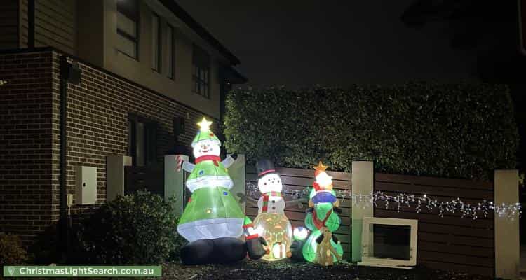 Christmas Light display at 48 Morgan Street, Carnegie