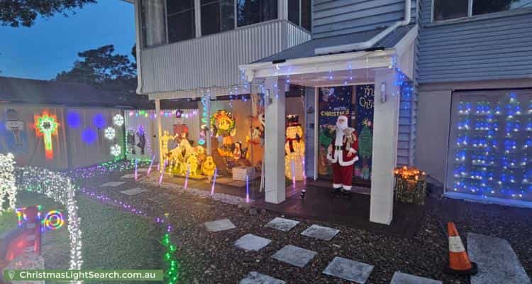 Christmas Light display at 68 Halse Street, Sunnybank