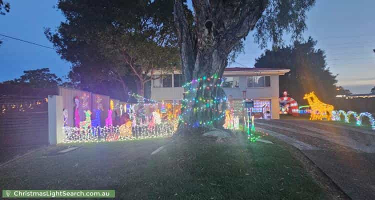 Christmas Light display at 68 Halse Street, Sunnybank