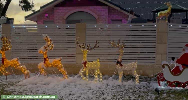 Christmas Light display at 9 Atanasoff Road, Tapping