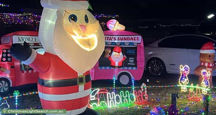 Christmas Light display at 62 Rawdon Hill Drive, Dandenong North