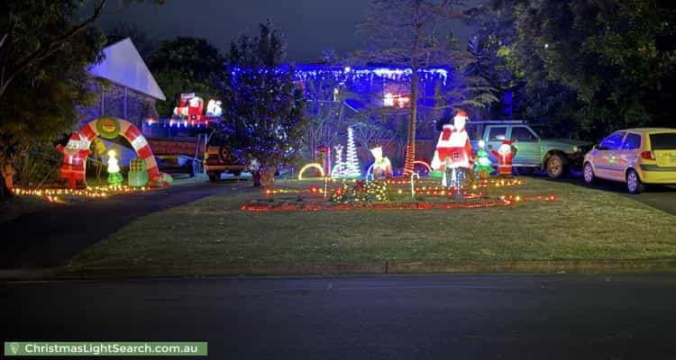 Christmas Light display at 19 Tarawal Street, Bomaderry