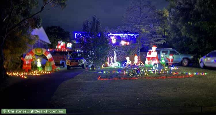 Christmas Light display at 19 Tarawal Street, Bomaderry