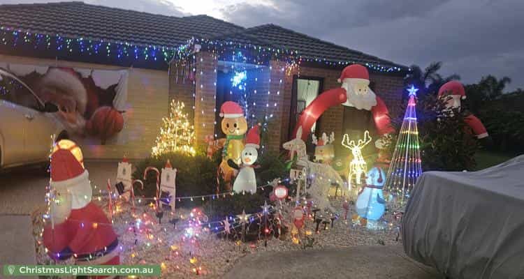 Christmas Light display at 18 Salim Way, Clyde North