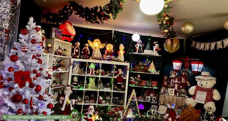 Christmas Light display at 22 Heysen Parade, Hayborough