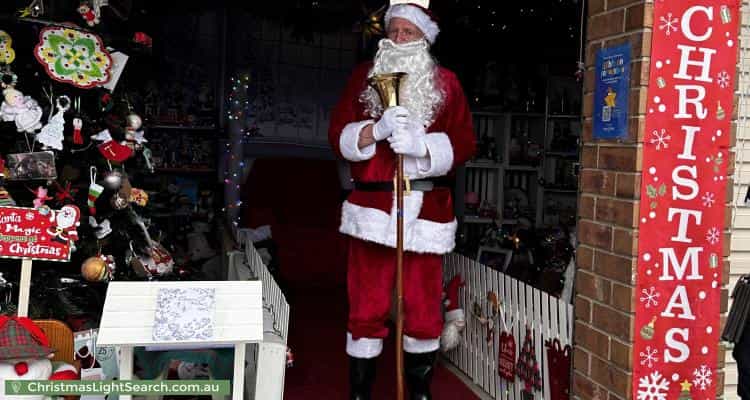 Christmas Light display at 22 Heysen Parade, Hayborough