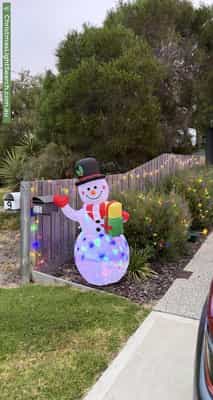 Christmas Light display at 11 Macedon Avenue, Dromana