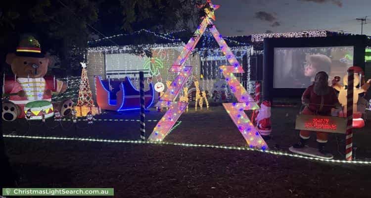 Christmas Light display at 99 Birdwood Road, Georges Hall