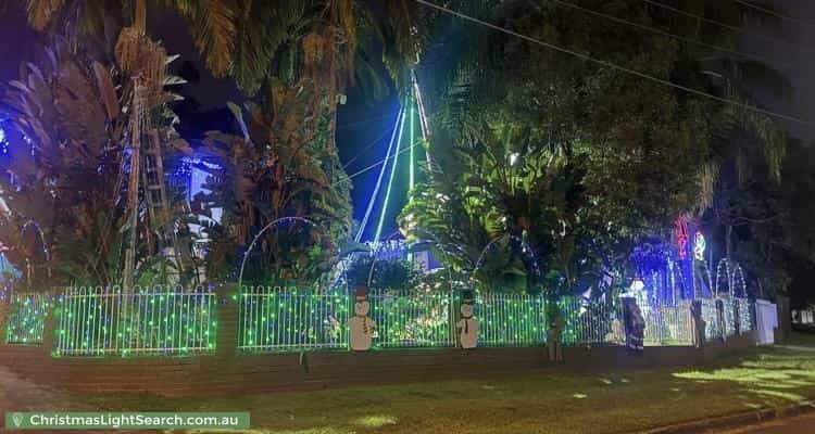 Christmas Light display at 2 Elonera Drive, Slacks Creek