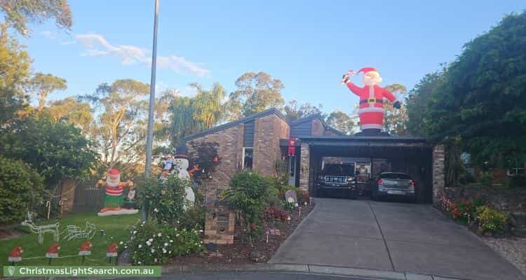 Christmas Light display at  Crofton Court, Eltham