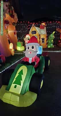 Christmas Light display at 10 Belvoir Gardens, Derrimut