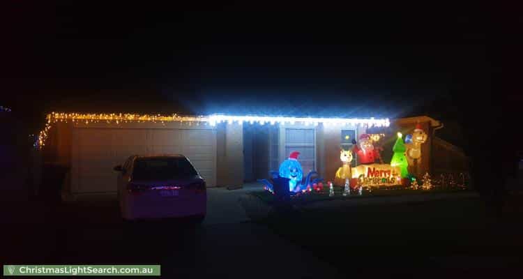Christmas Light display at 91 Melissa Way, Pakenham