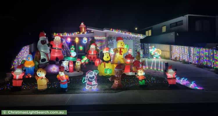 Christmas Light display at 50 Whitestone Drive, Austins Ferry