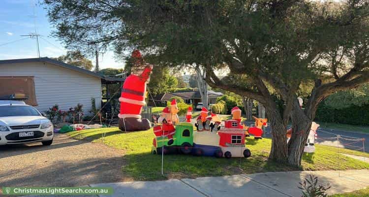Christmas Light display at 8 Vista Drive, Chirnside Park