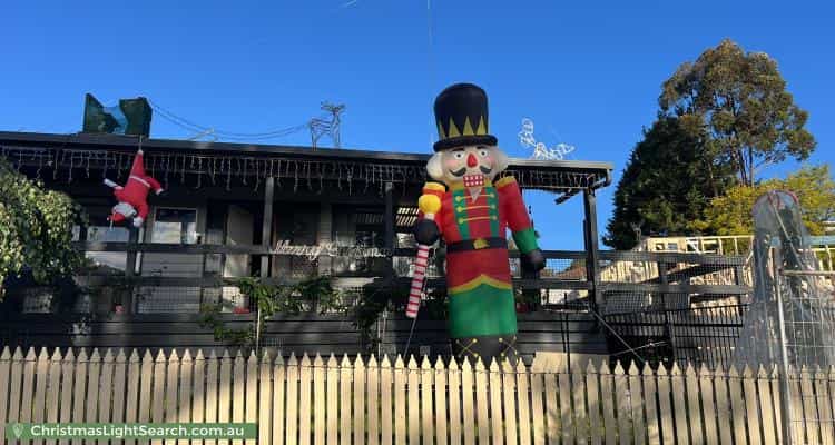 Christmas Light display at 8 Vista Drive, Chirnside Park