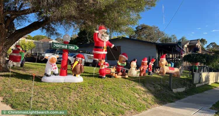 Christmas Light display at 8 Vista Drive, Chirnside Park